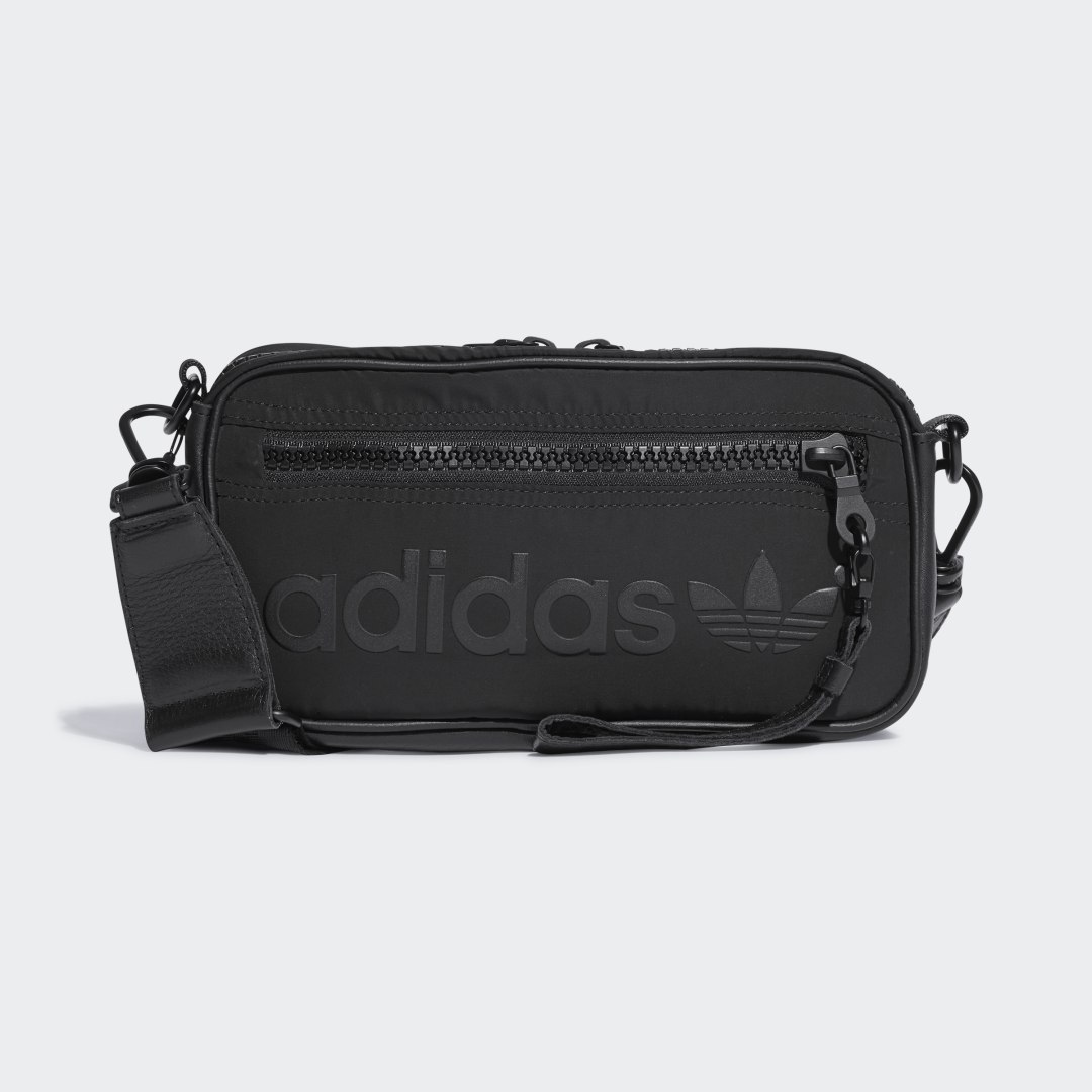 adidas Originals Blue Version Mini Airliner Clutch - Unisex - Zwart - 1 Maat