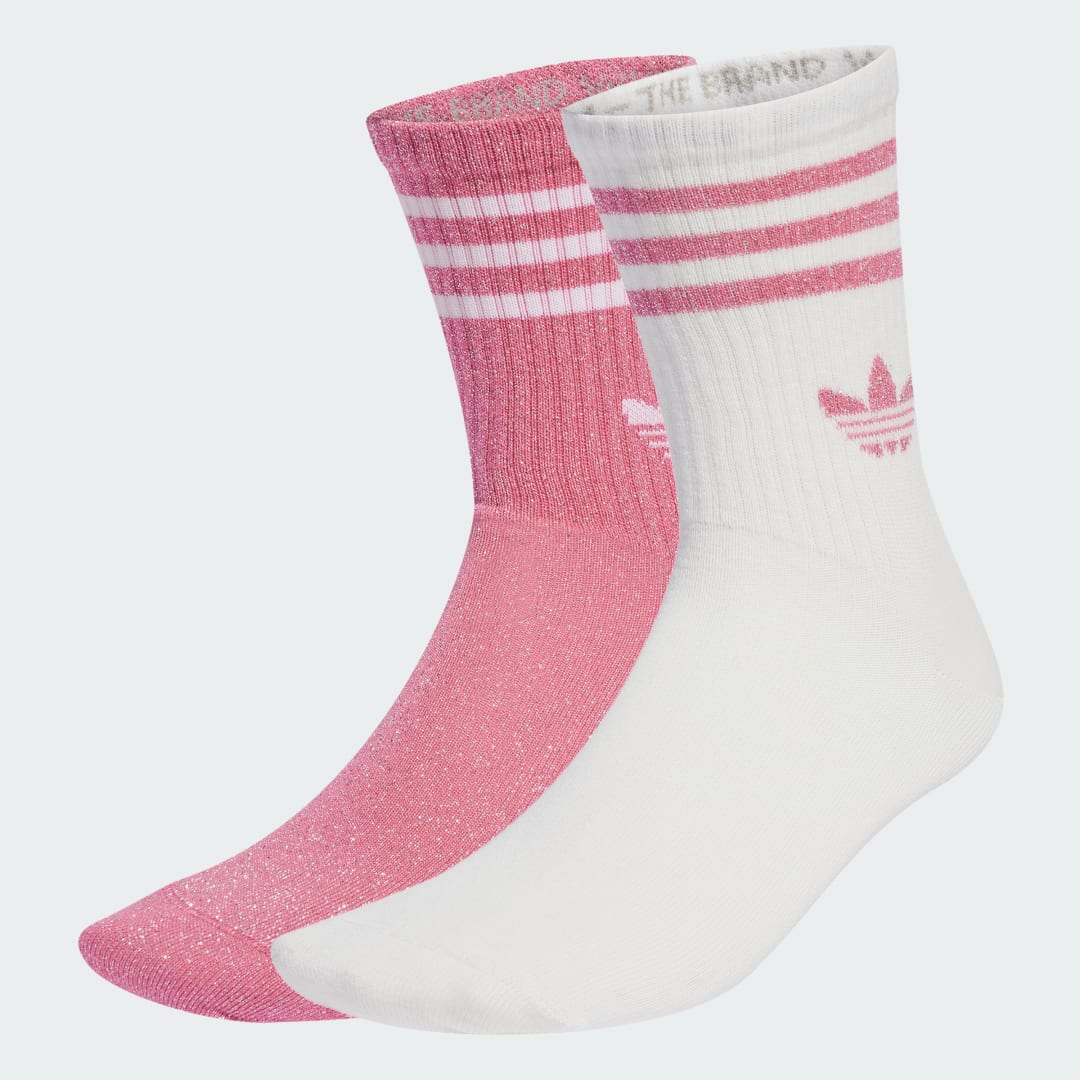 Adidas 3-Stripes Glitter Sokken 2 Paar