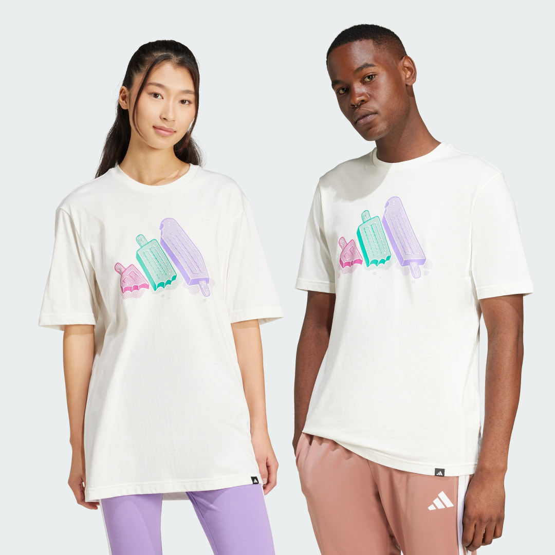 Thumbnail - Lounge Ice Graphic T-Shirt