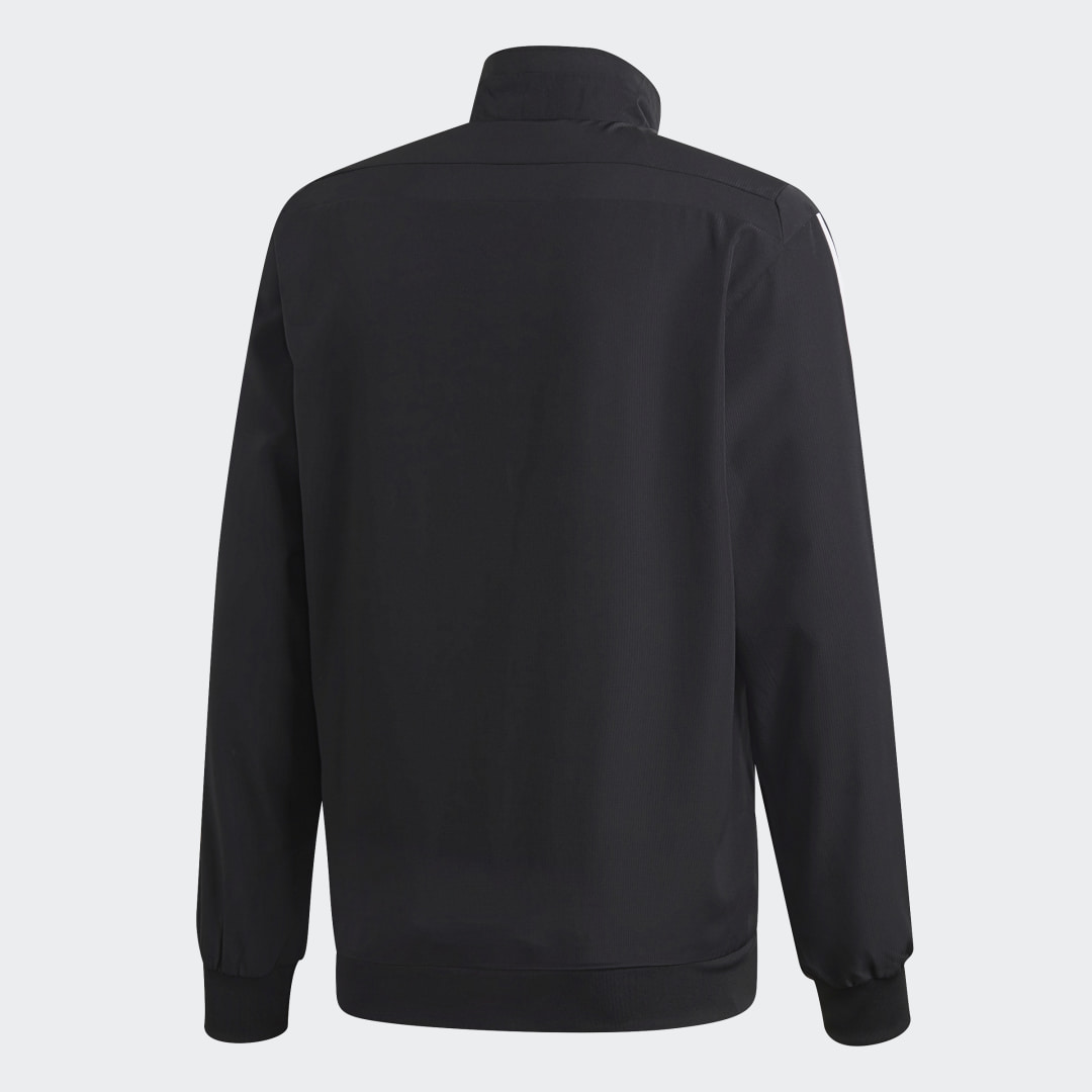 adidas Tiro 19 Presentation Jacket BlackWhite DJ2591 FOOTY.COM