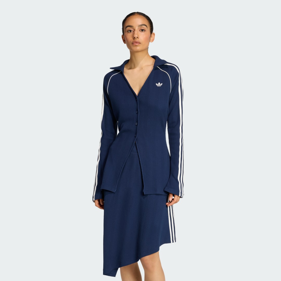HAUT GAUFRÉ BOUTONNÉ ADIDAS ORIGINALS