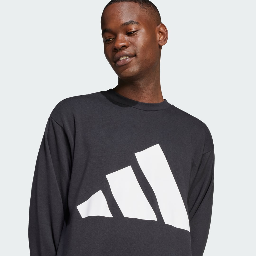 Adidas Essentials Big Logo French Terry Sweatshirt