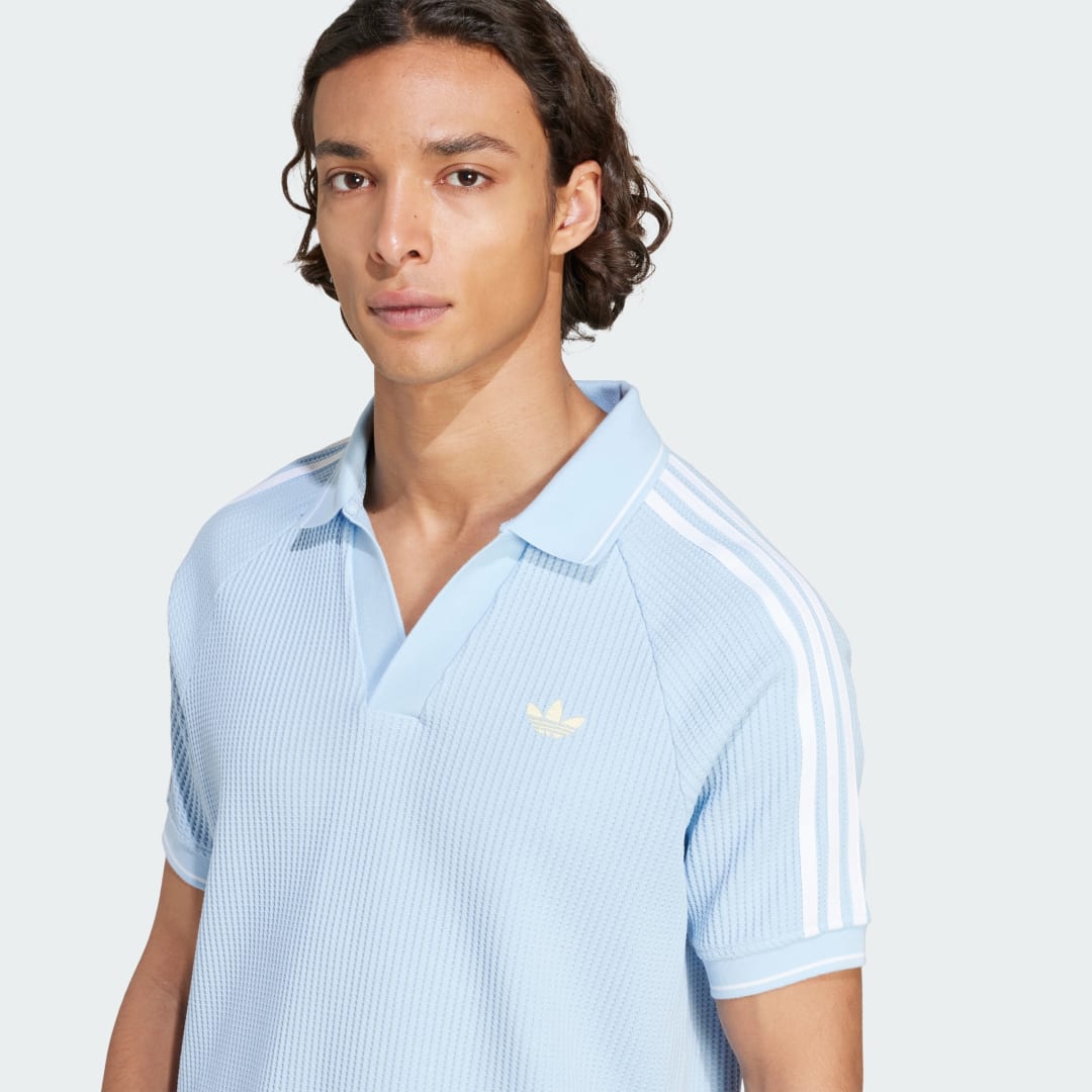 Adidas Originals Waffle Knit Poloshirt