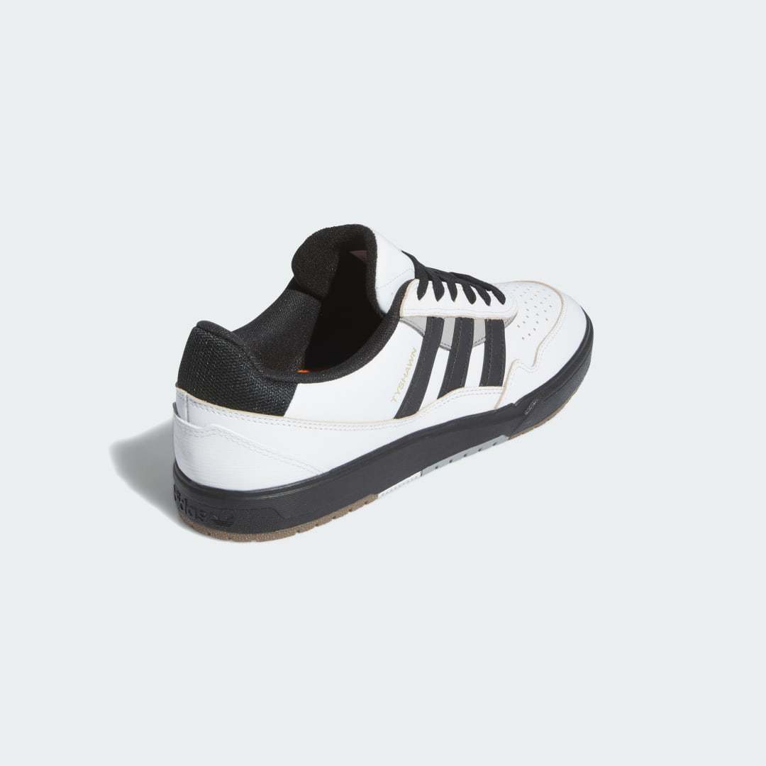 

adidas Tenis Tyshawn II Unisex, Crystal blanco/negro/charcoal solid gris
