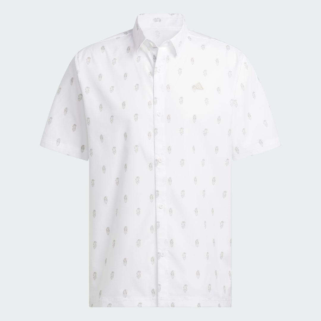 Adidas Go-to Resort Button Down Polo Shirt