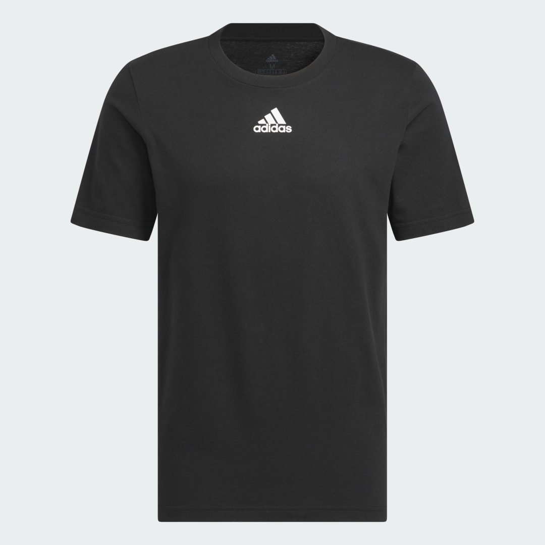 

adidas M SMALL LOGO T Hombre, Negro