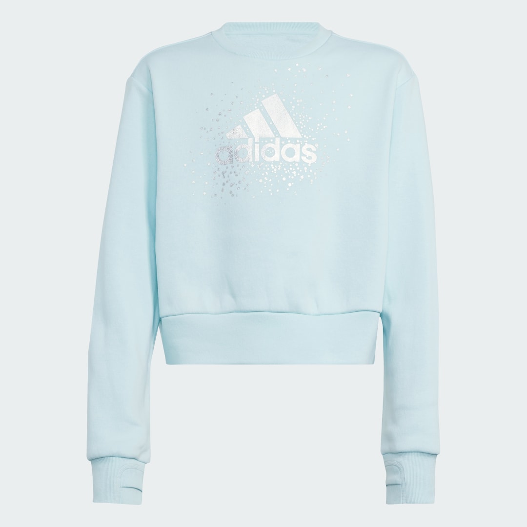 Sweat shirt enfant adidas Jg glm crew - vue 5