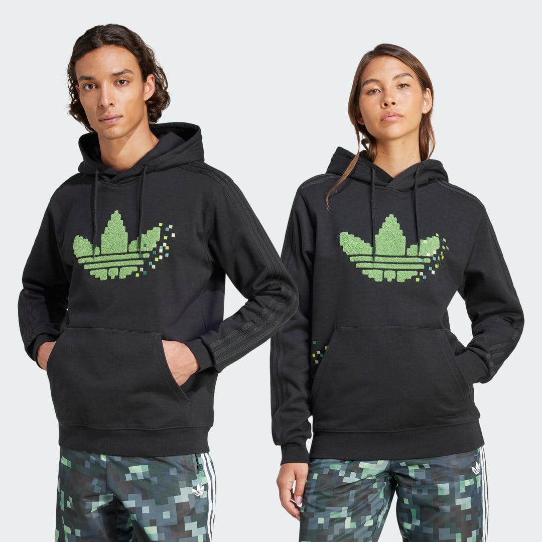 Image of Felpa con cappuccio adidas Originals x Minecraft Graphic cod002