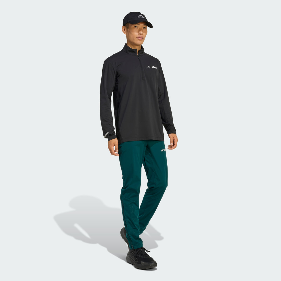 Adidas Terrex Xperior Longsleeve met halflange rits
