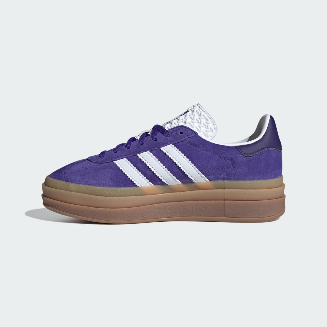 

adidas Tenis Gazelle Bold Mujer, Energy ink/blanco/collegiate morado