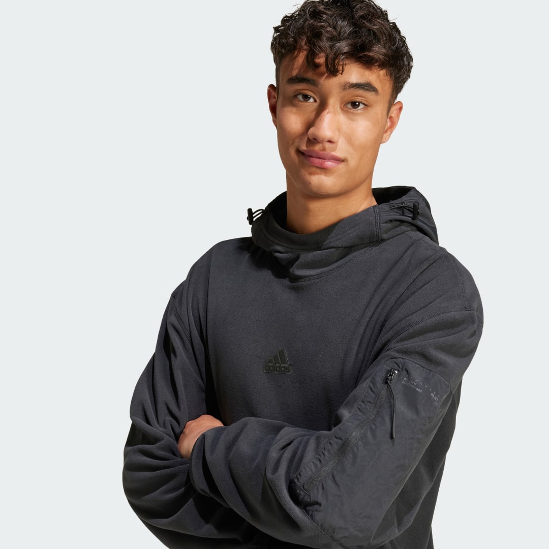 Adidas City Escape Polar Fleece Hoodie