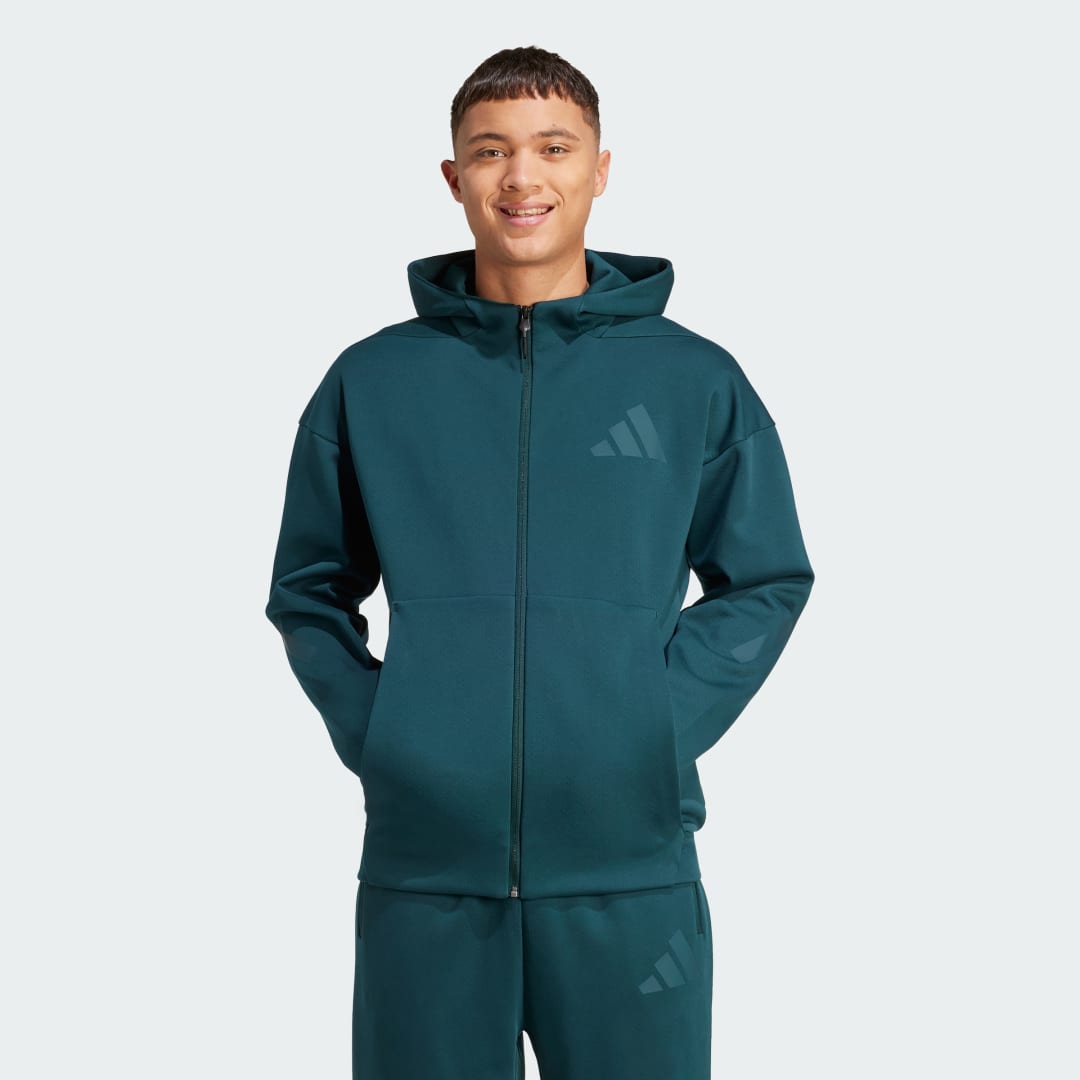 Adidas New Z.N.E. Trainingsjack met Capuchon
