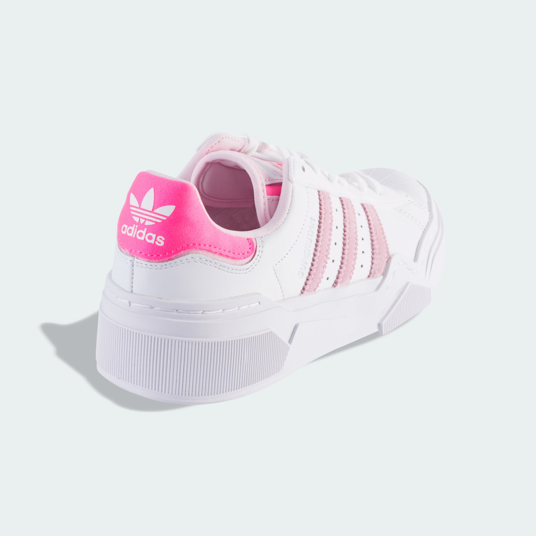 

adidas Tenis Superstar Bonega 2B Unisex, Blanco/clear rosa/lucid rosa