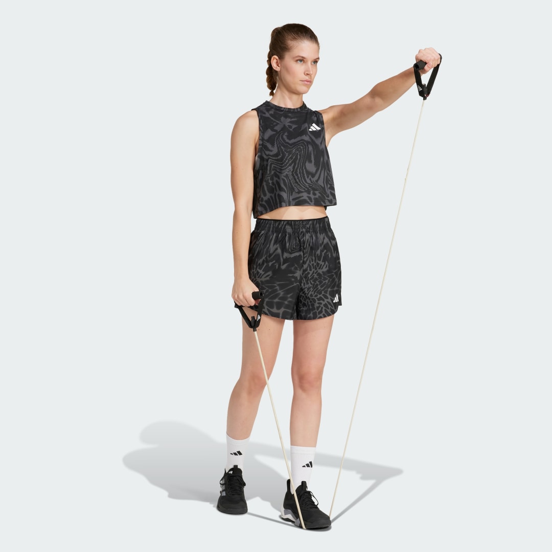 Thumbnail - Train Essentials Allover Print Workout Tanktop