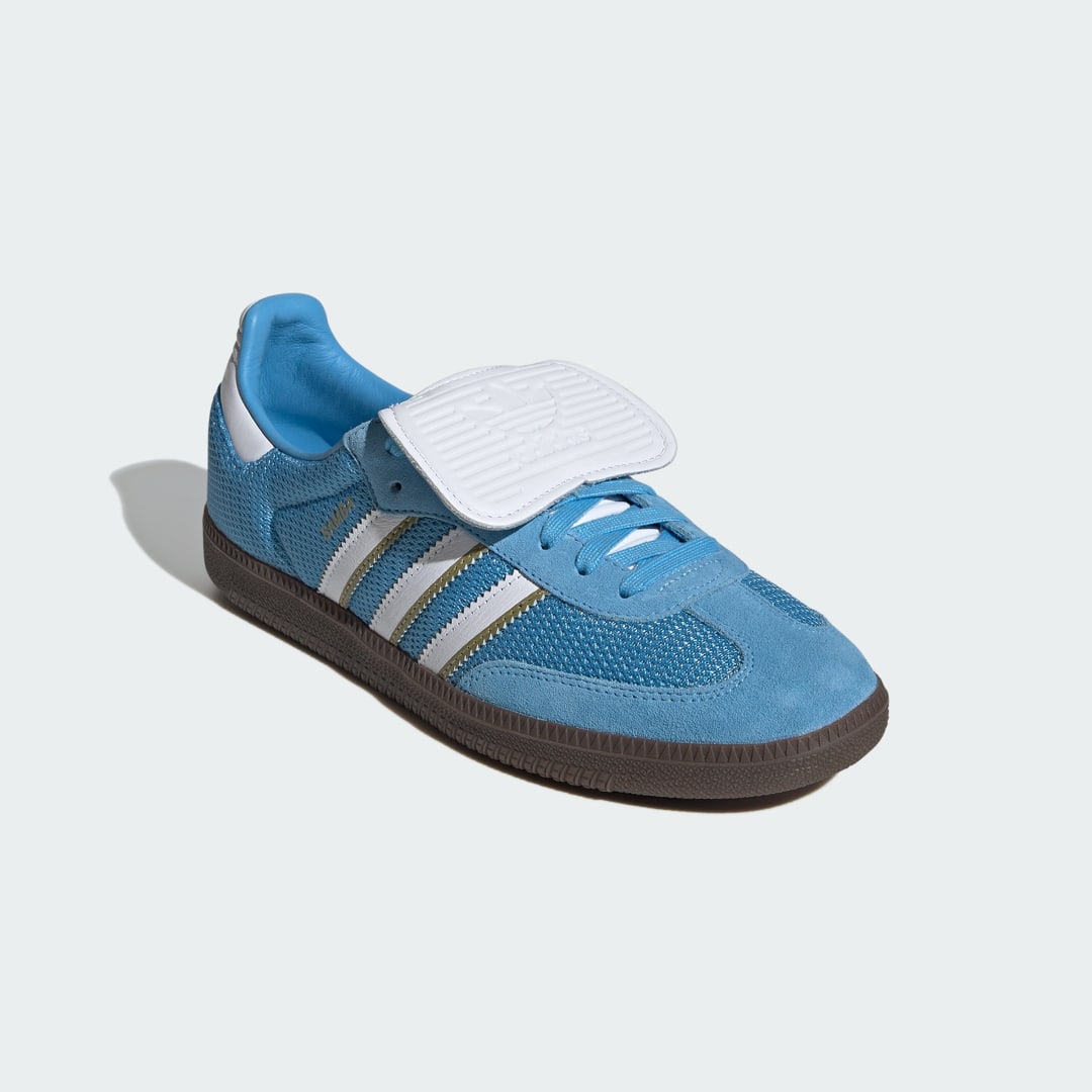 

adidas Tenis Samba OG Hombre, Semi azul burst/blanco/gum