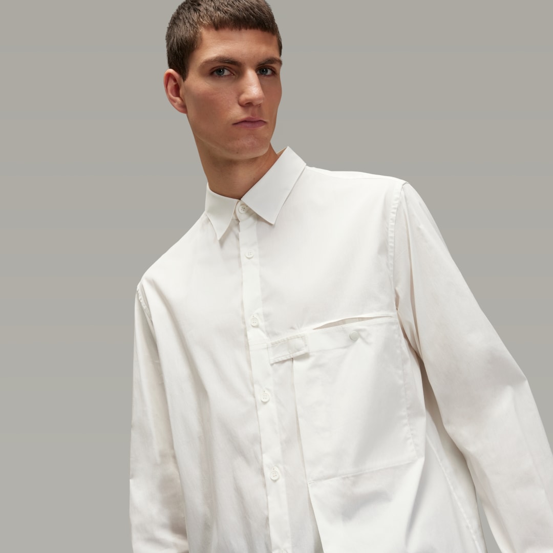 Adidas Y-3 Pleated Pocket Overhemd