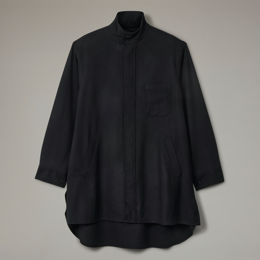 Adidas Y-3 Wool Flannel Overhemd