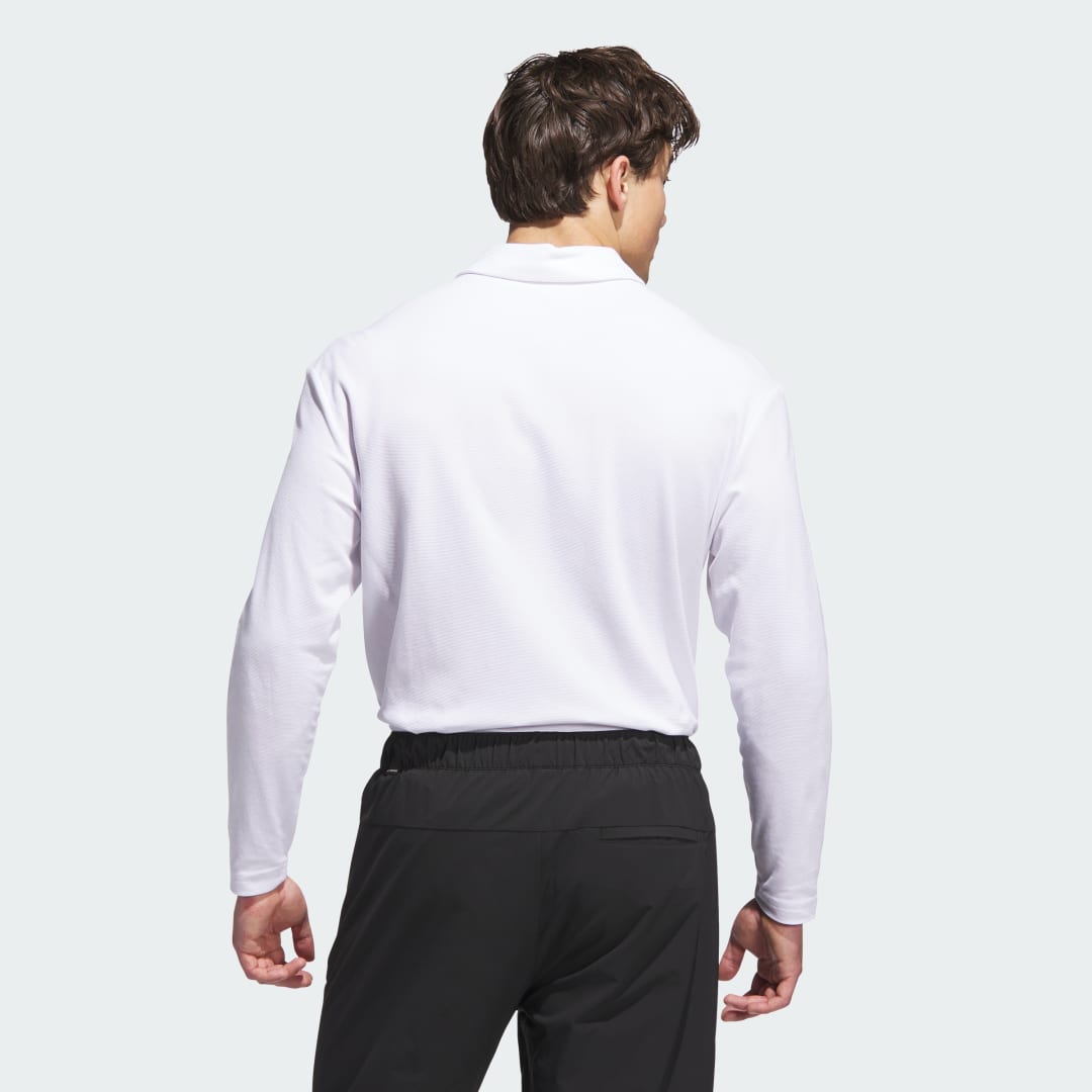 Adidas Beyond Long Sleeve Loose Fit Poloshirt