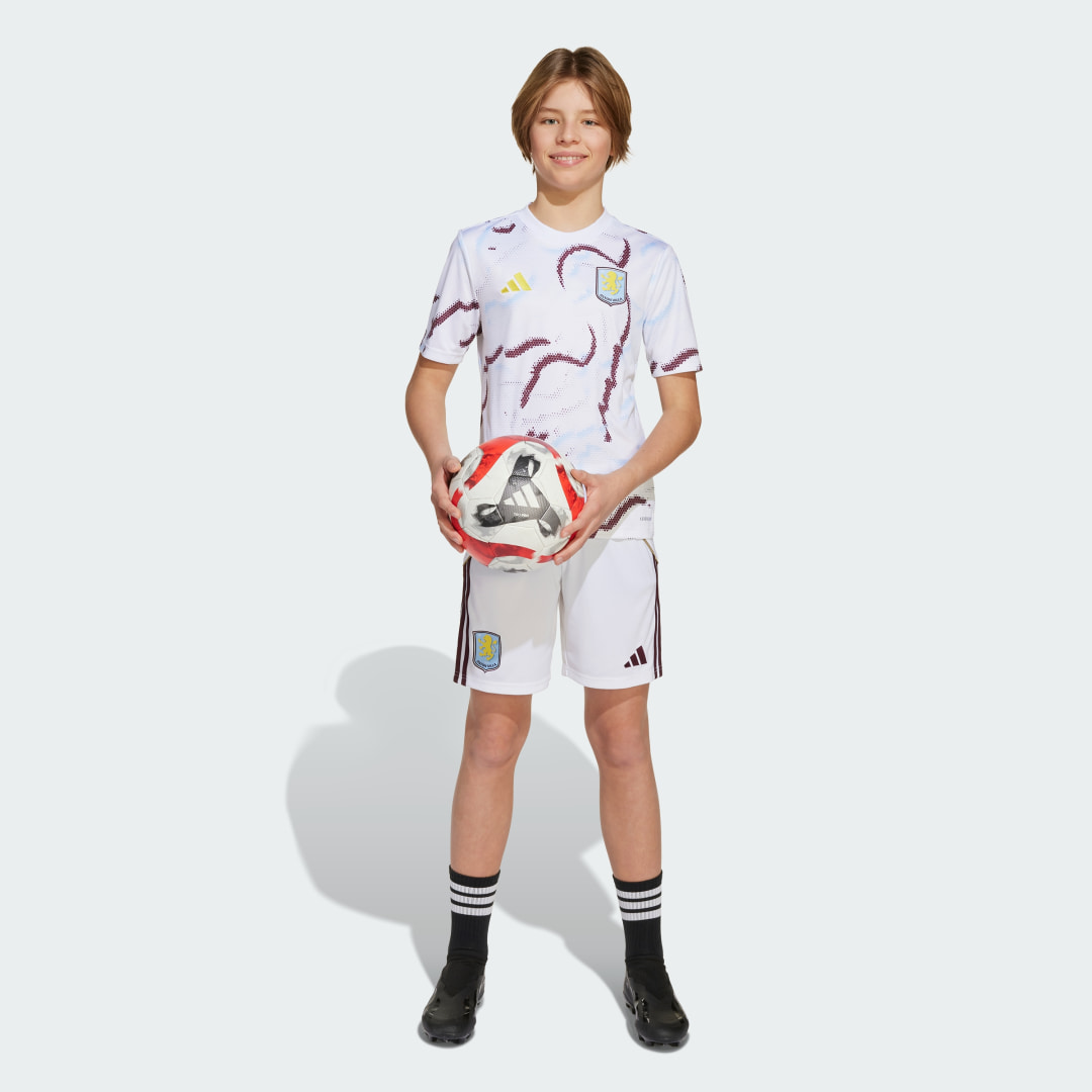 Adidas Aston Villa FC 25 26 Pre-Match Voetbalshirt Kids