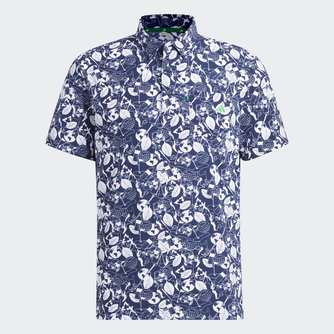 Adidas Play Green Graphic Poloshirt