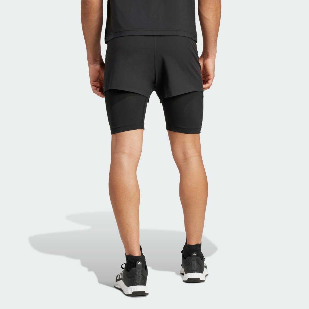 Adidas HEAT.RDY Twee-in-Een HIIT Short
