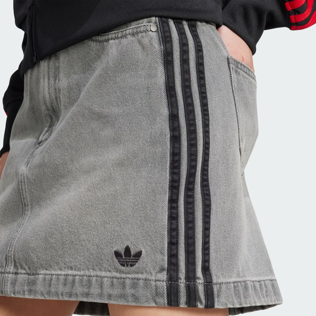 Adidas Adicolor 3-Stripes Denim Minirok