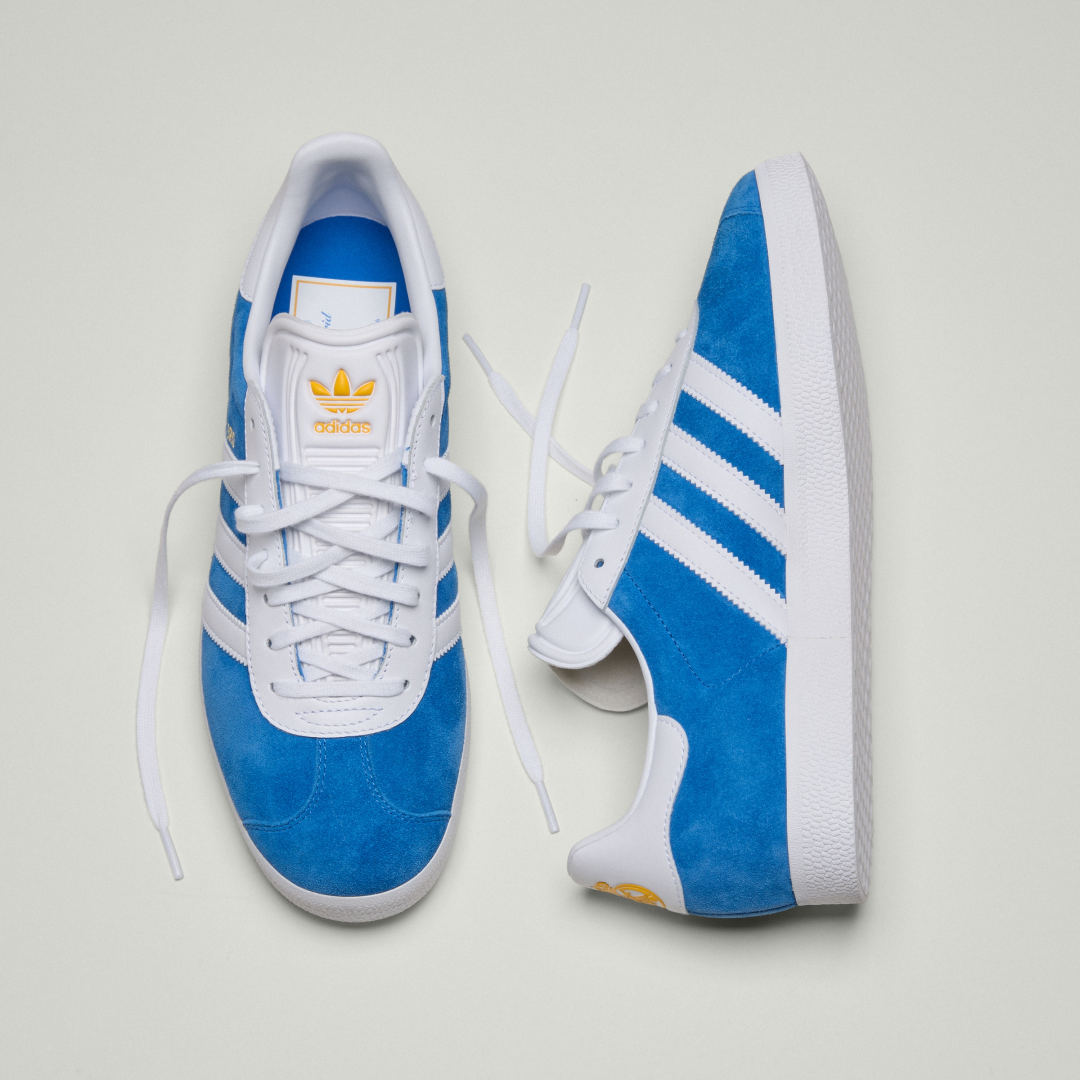 Adidas Gazelle sneaker Blue Bird / Cloud White / Crew Yellow
