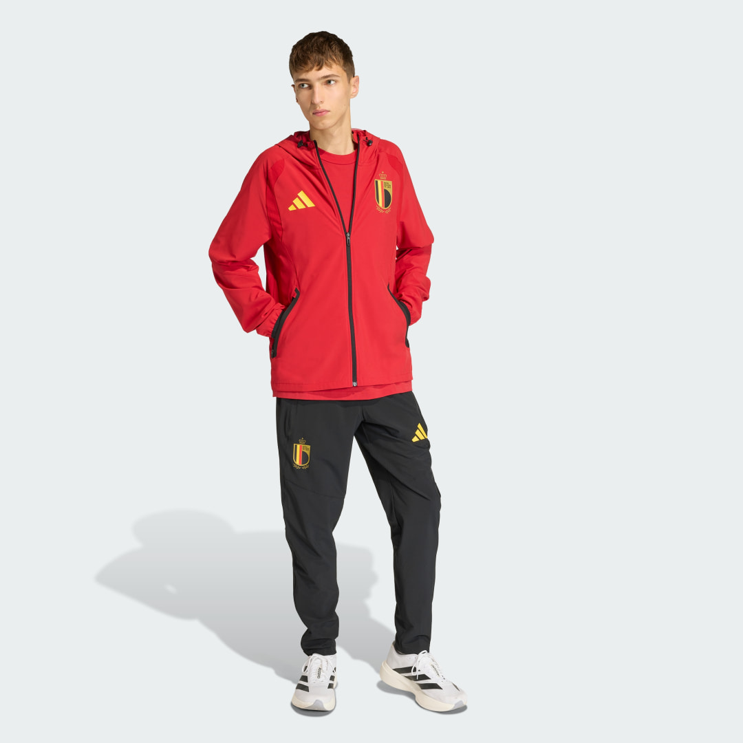 Thumbnail - Belgien Tiro Tech Windbreaker mit durchgehendem Reißverschluss