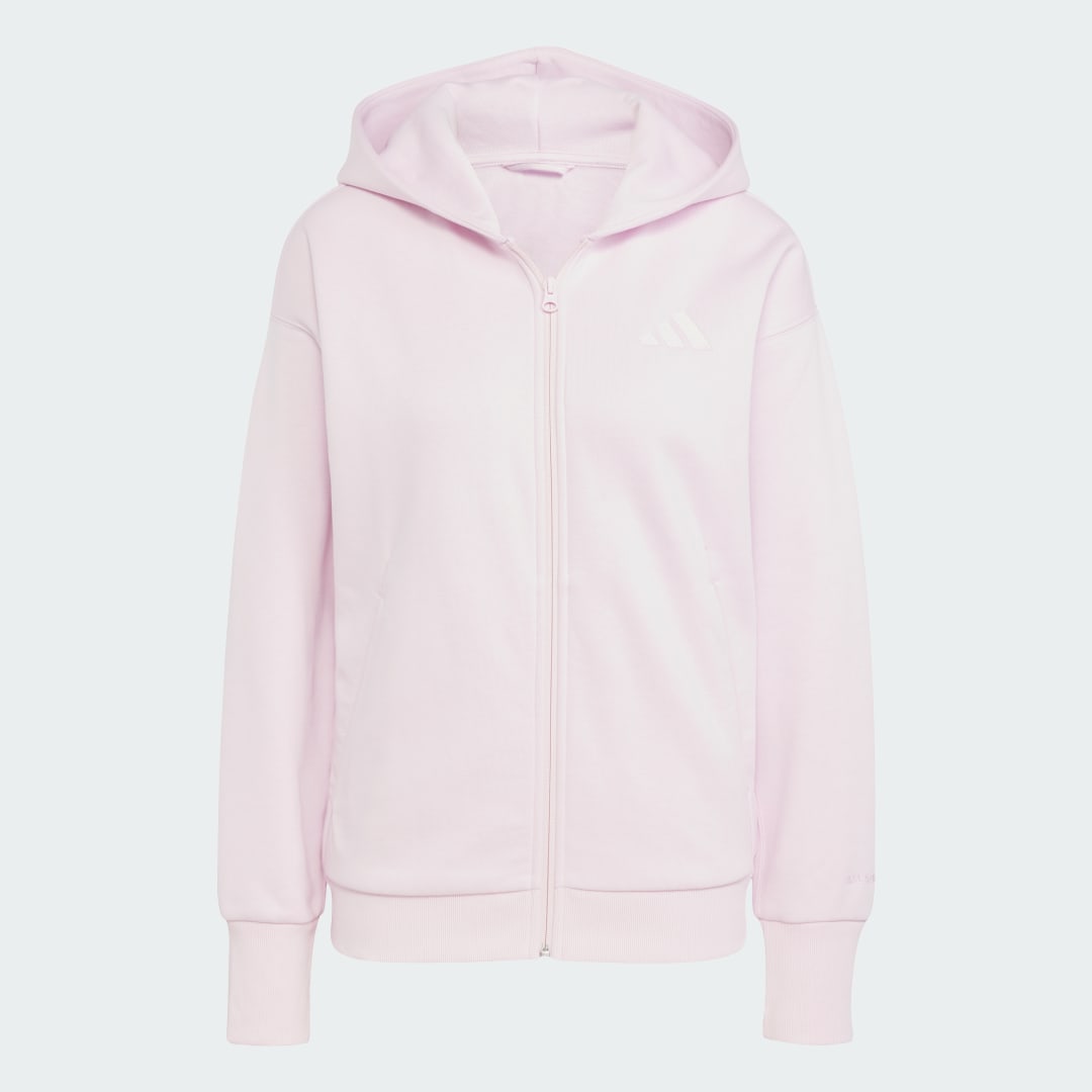 Sweat shirt adidas W All Szn Fz Hd EU - vue 5