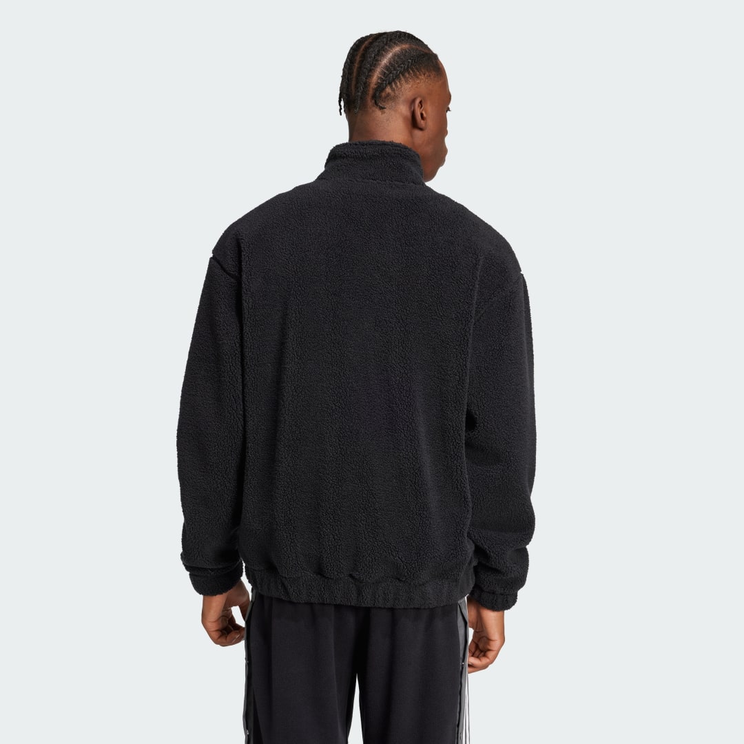 Adidas Premium Essentials Polar Fleece Sweatshirt met Lange Rits