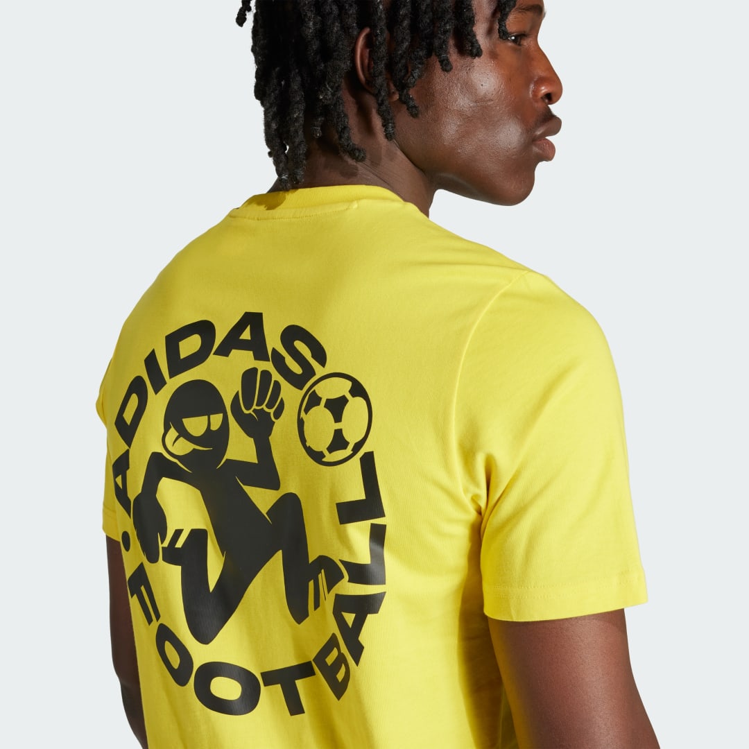 Adidas Football Sticker Graphic T-shirt