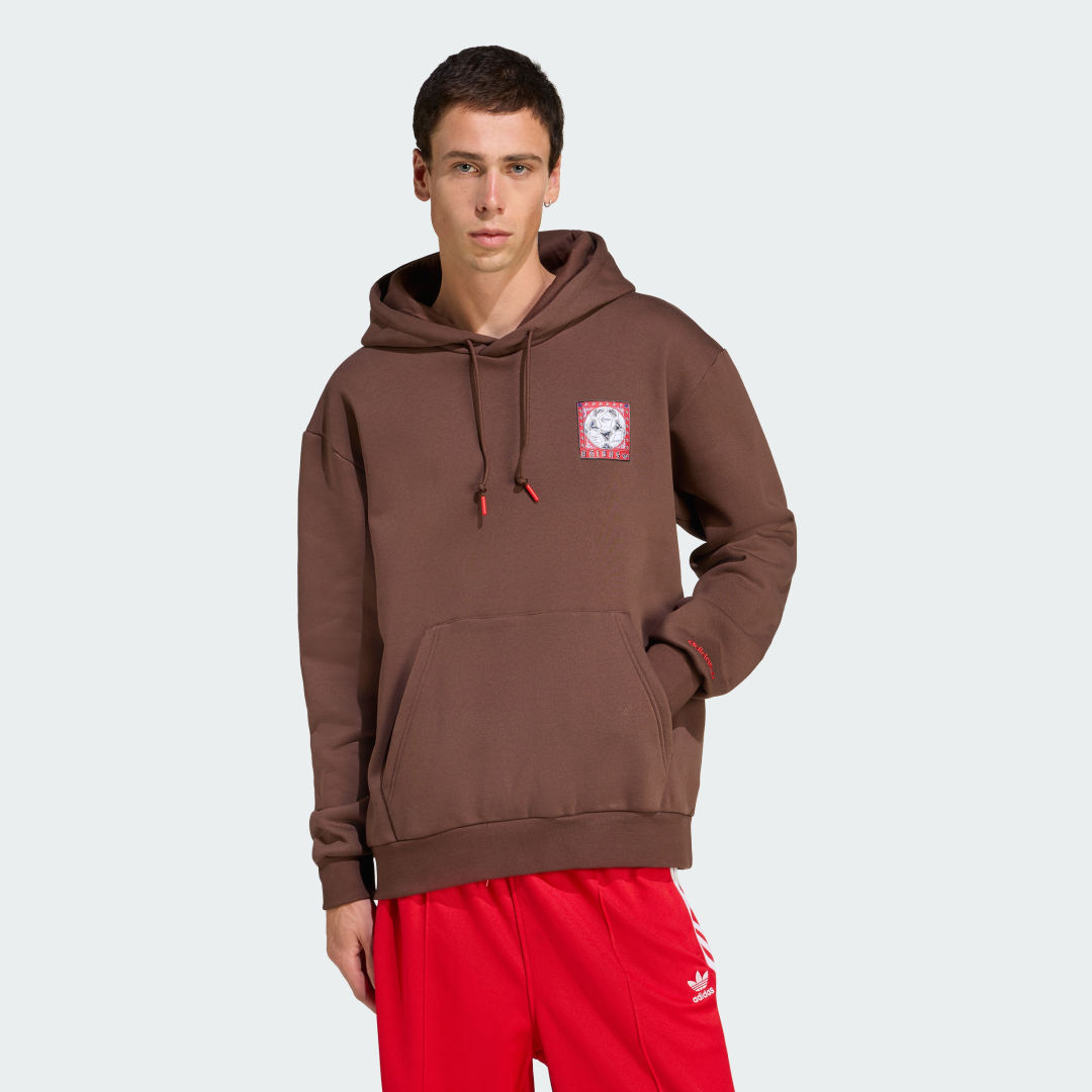 Image of Felpa grafica con cappuccio cod002