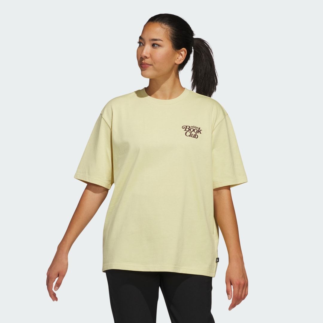 adidas Golf Book Club Graphic Oversized Tee