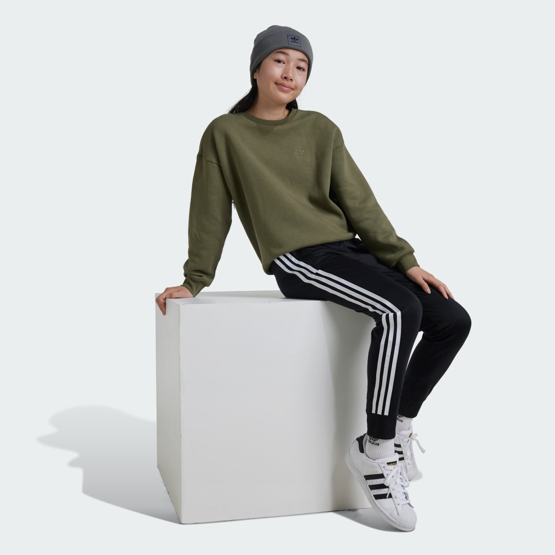 Thumbnail - Boyfriend Sweatshirt mit Rundhalsausschnitt