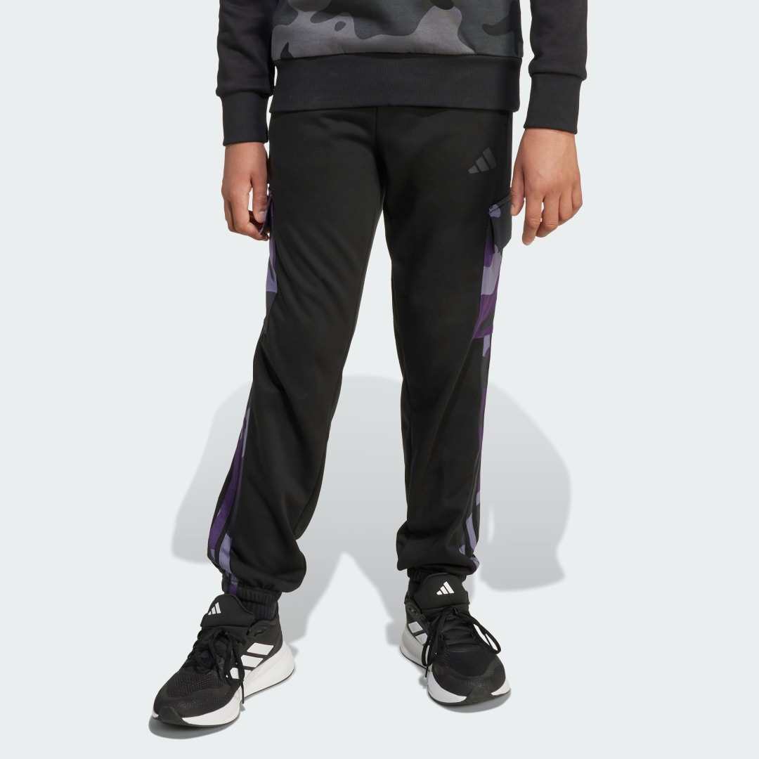 Adidas Seasonal Essentials Camo French Terry Cargobroek Kids