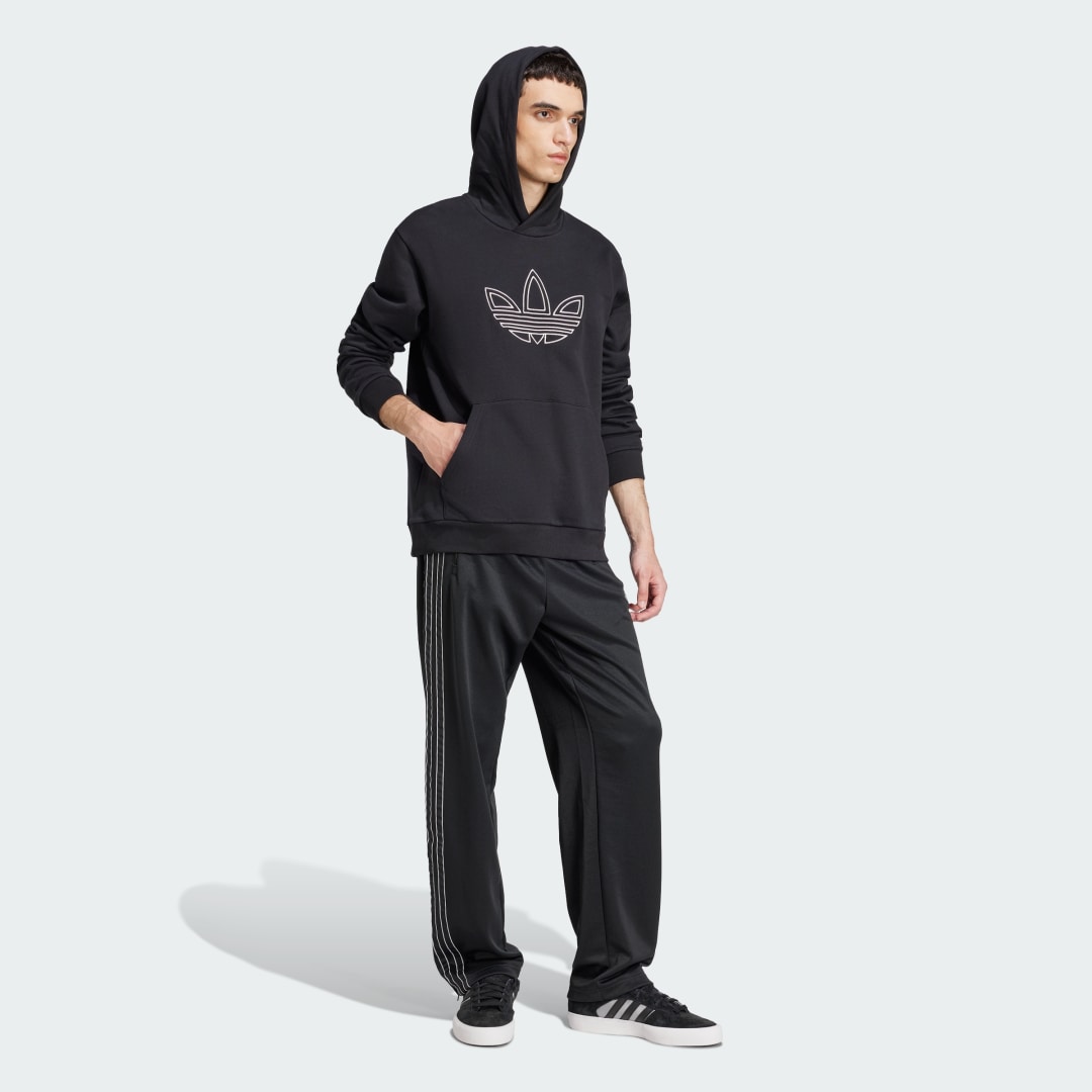Adidas Omlijnde Trefoil Hoodie
