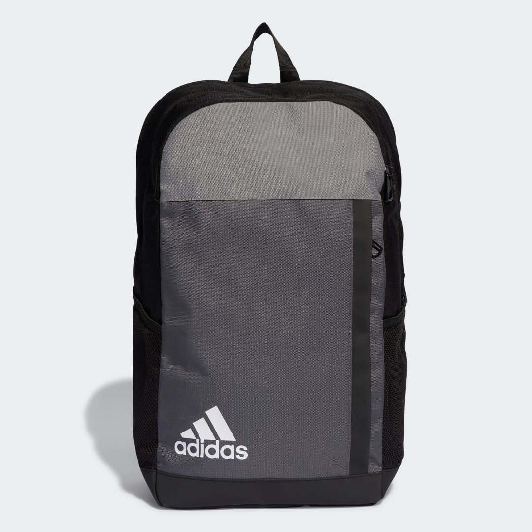 

adidas Mochila Motion Badge of Sport Unisex, Negro/gris five/gris three/blanco