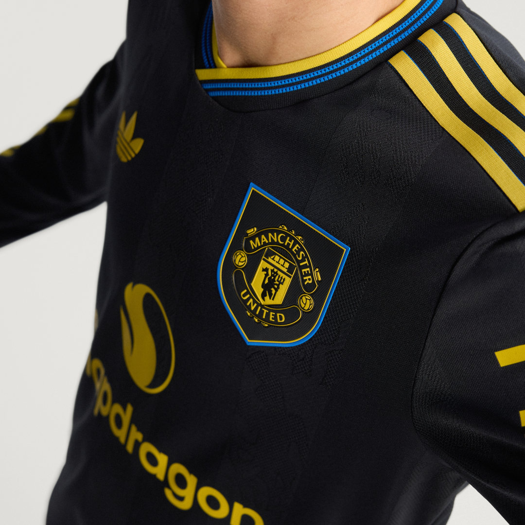 Maillot Third authentique à manches longues Manchester United25/26