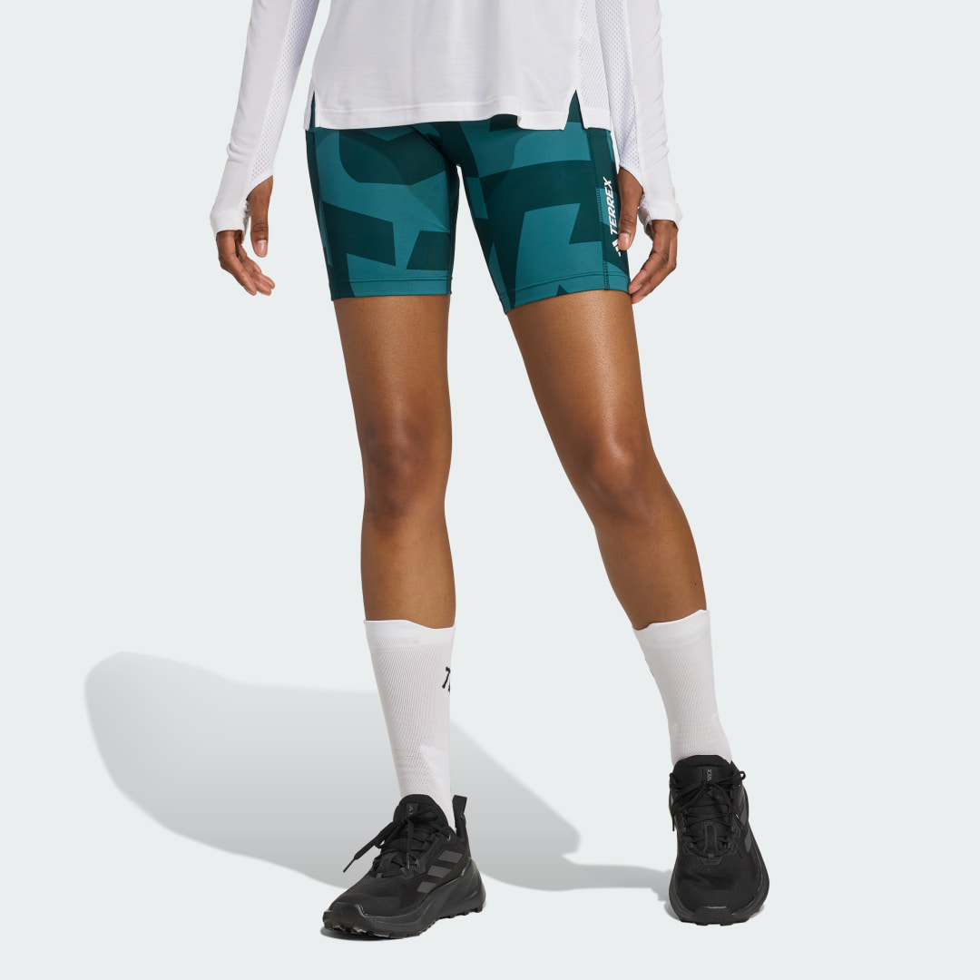 Adidas Terrex Multi 8-inch Strakke Short Printed