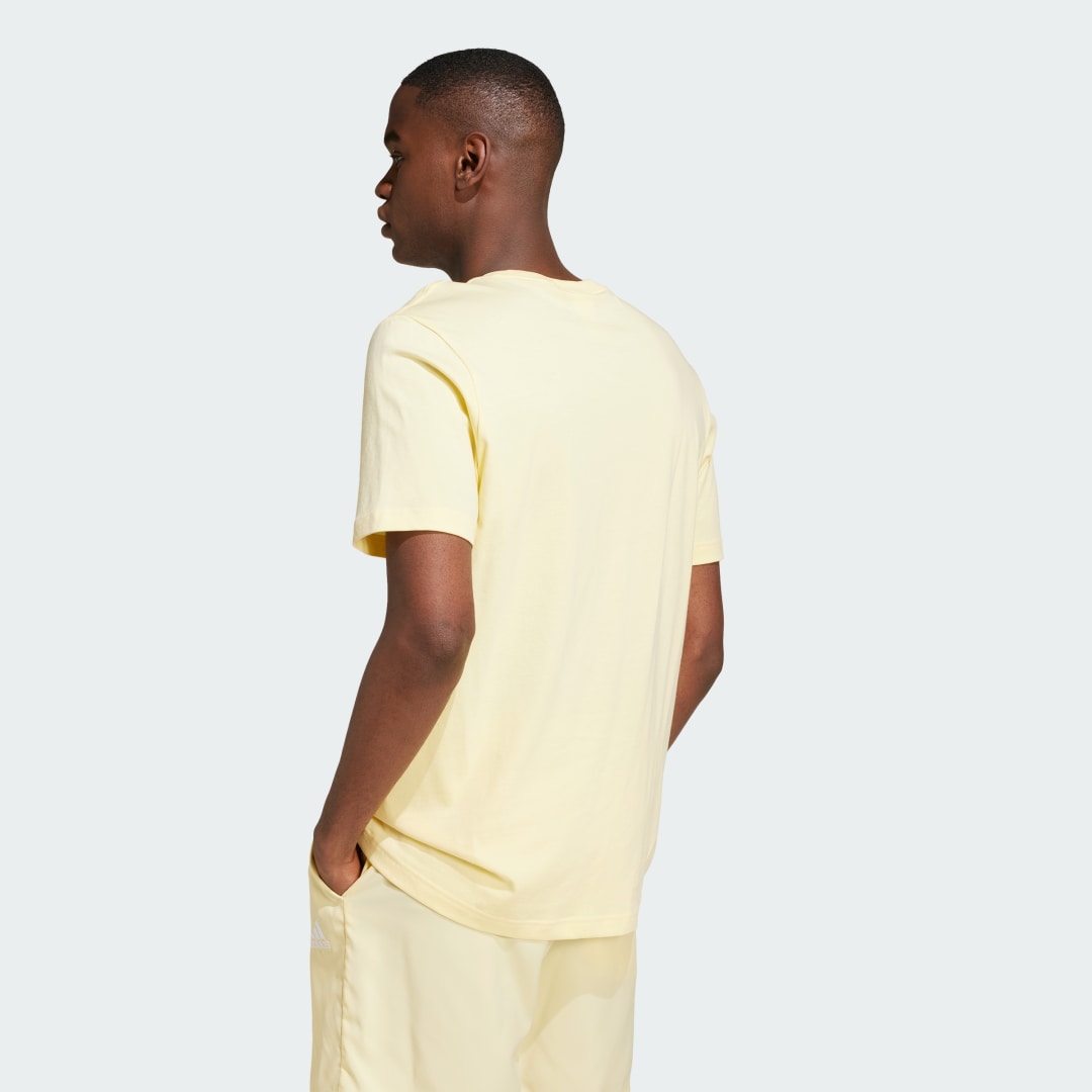 Adidas Essentials Single Jersey Geborduurd Small Logo T-shirt