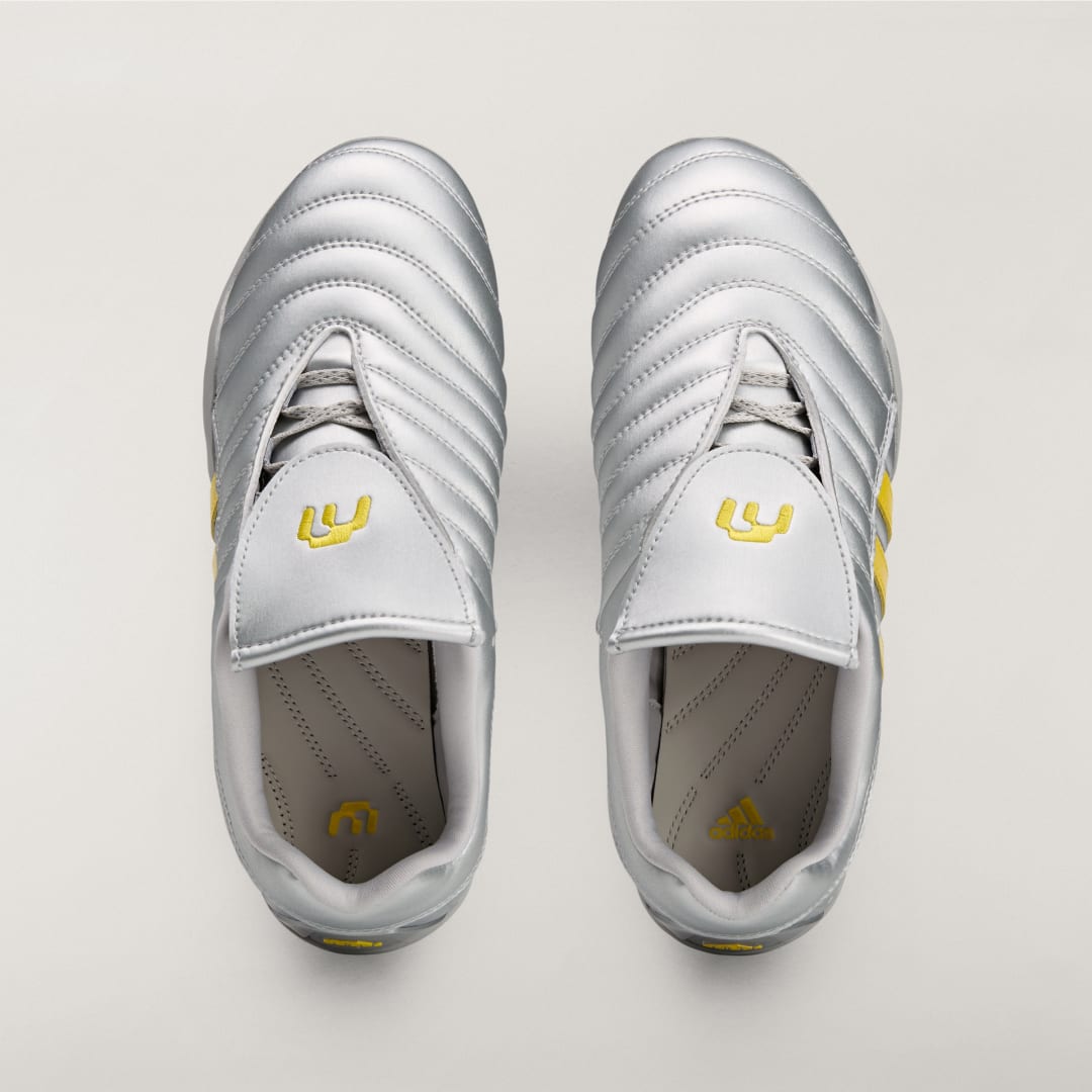 Sneakers adidas Elite Mei Miaou Silver Metallic/ Collegiate Navy/ Hazy Yellow - HP7196
