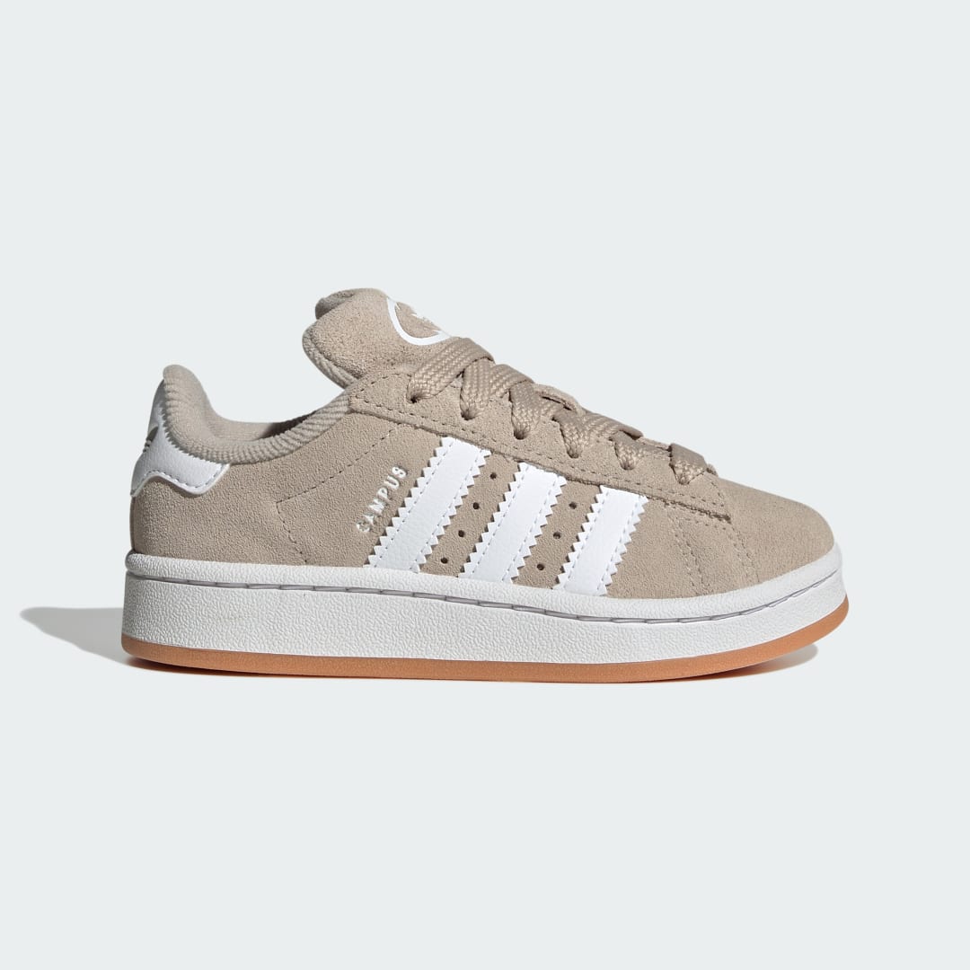 Adidas Campus 00s Met Elastische Veters Kids Wonder Beige / Cloud White / Gum