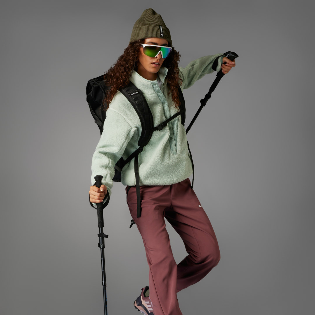 Adidas Terrex Xploric High Pile Fleece Pullover Sweatshirt