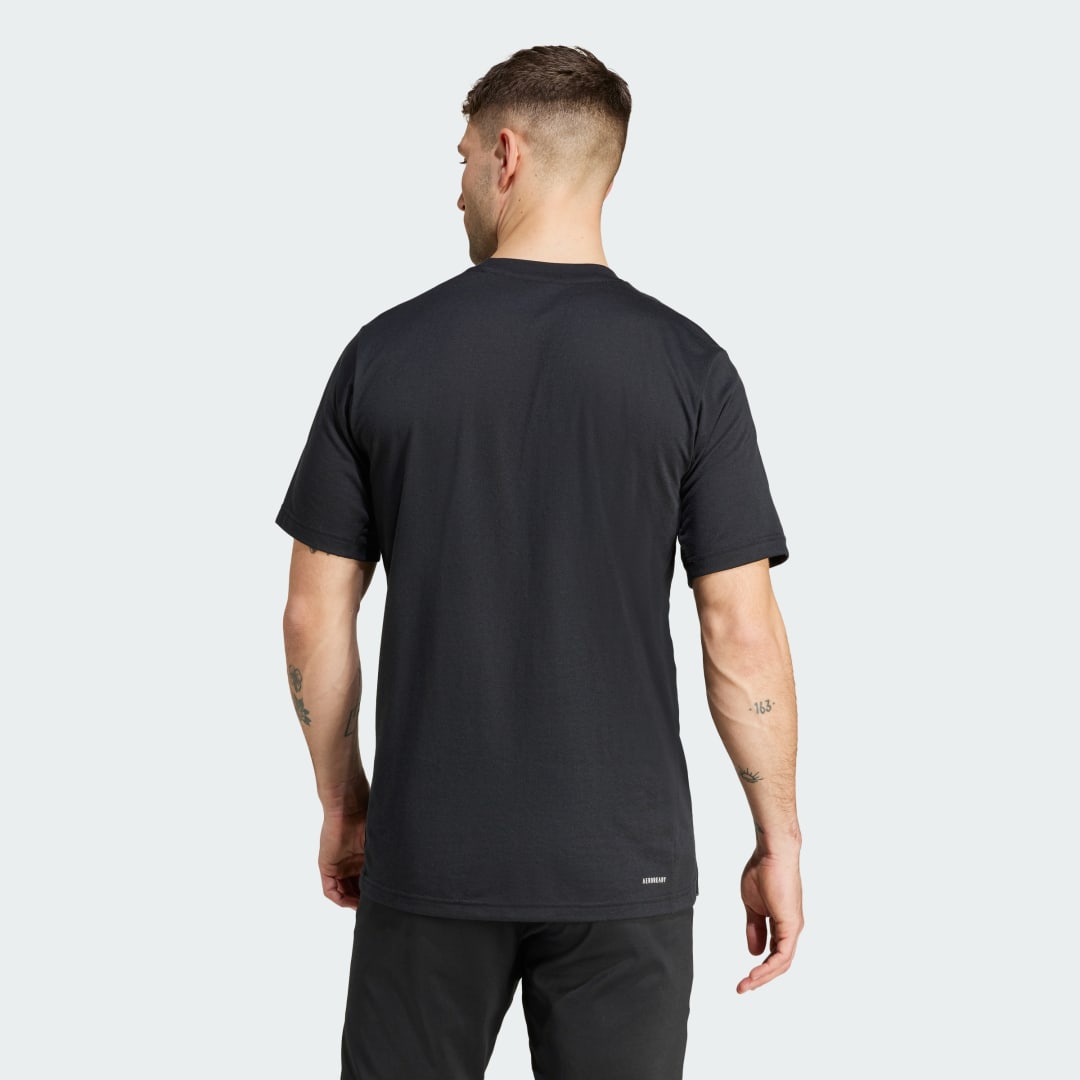 Adidas Train Essentials Camo Graphic Logo T-shirt