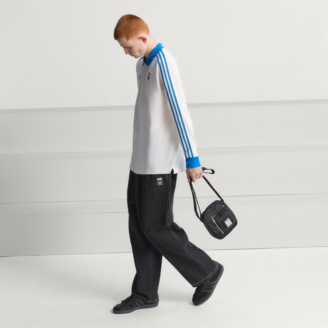 Polo à manches longues Real Madrid Terrace Icons - vue 4