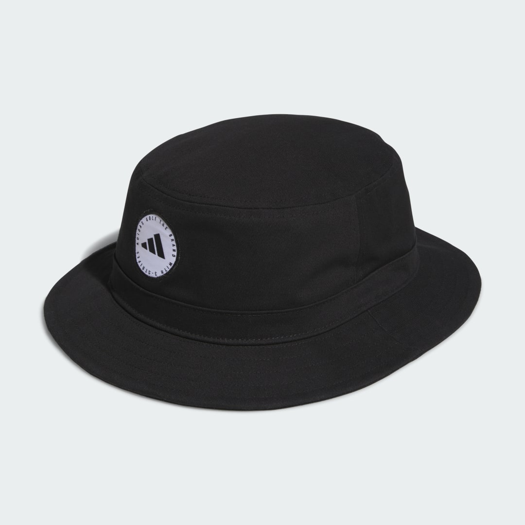 Image of adidas Solid Bucket Hat Black M/L - Golf Hats