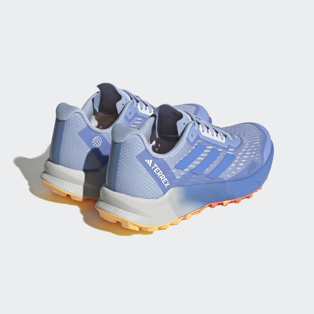 

adidas Tenis de Trail Running Terrex Agravic Flow 2.0 Mujer, Azul dawn/azul fusion/coral fusion