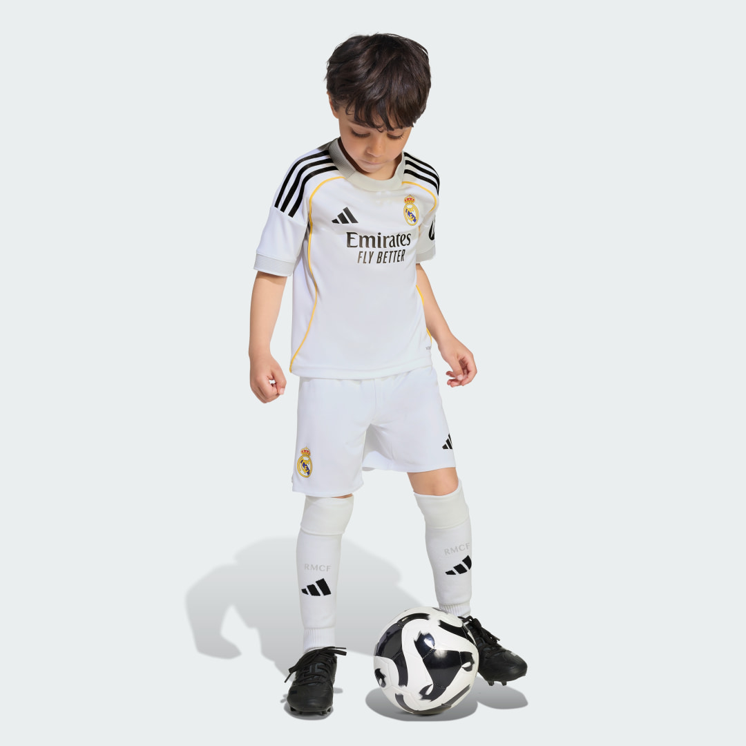Adidas Real Madrid 25 26 Mini-Thuistenue Kids