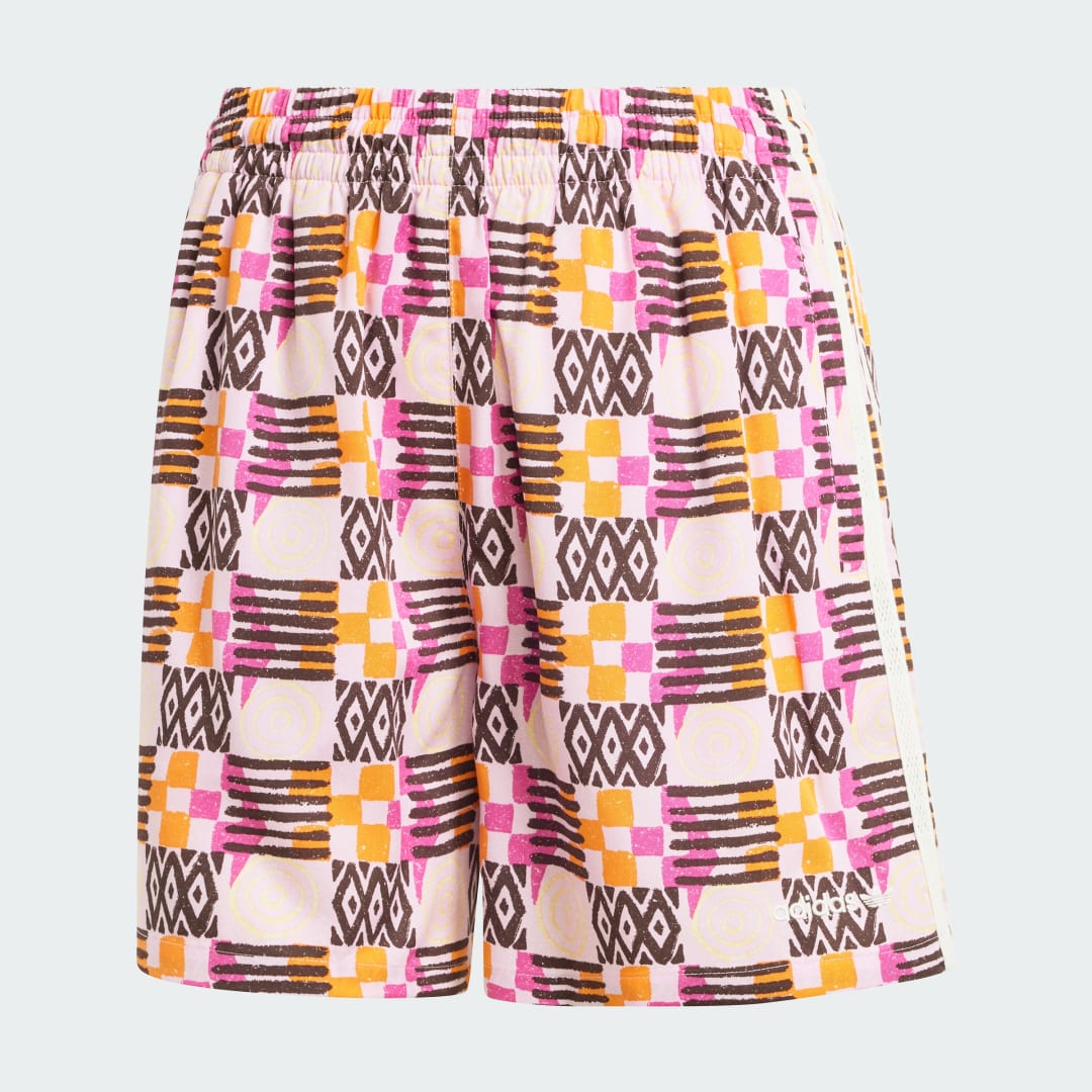 

adidas Shorts Alargados 80s Mujer, Multicolor/bliss lilac