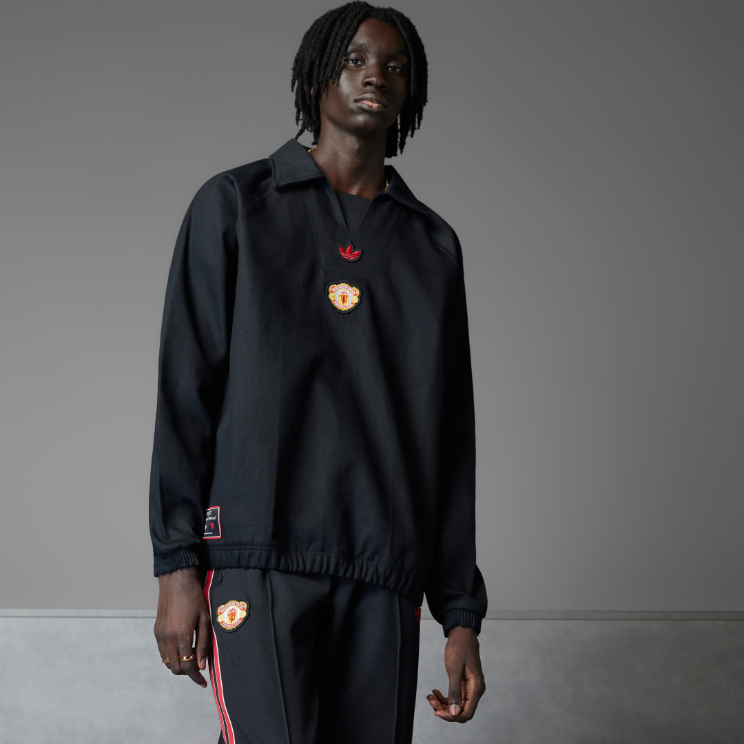 Adidas Manchester United Terrace Icons Drill Shirt